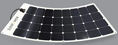 SunPower Portable Solar Panels, Flexible Panel / Monocrystalline Cells ...