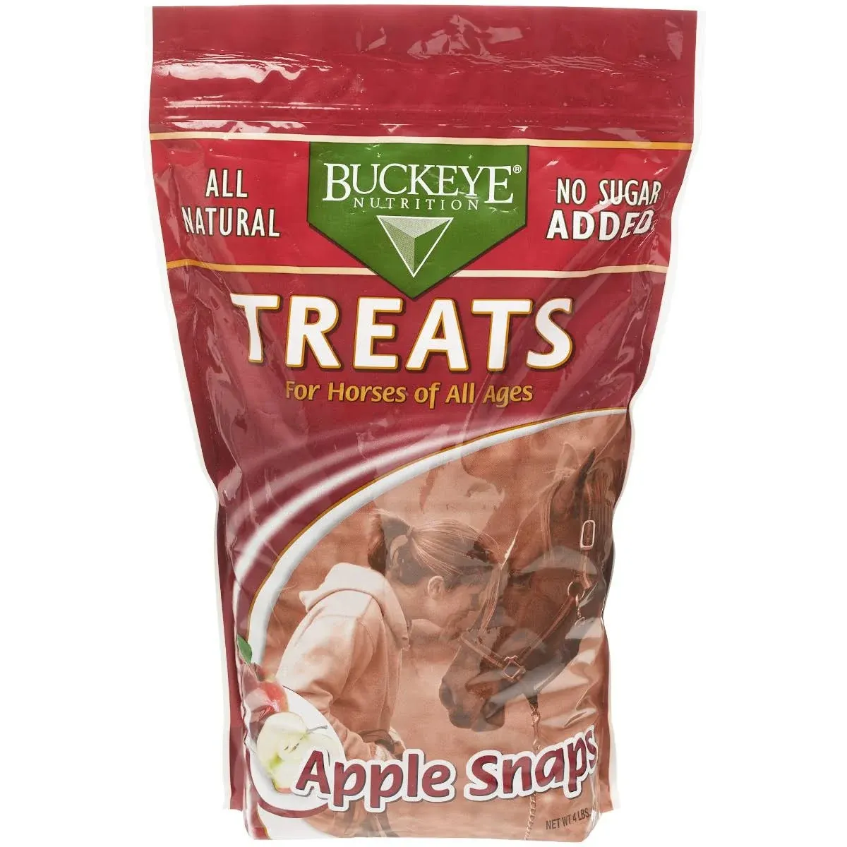 Buckeye Nutrition Apple Snaps Treats - 4 lbs