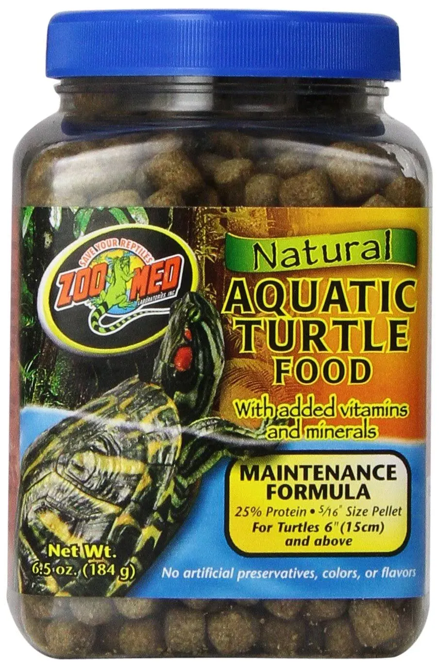 Zoo Med Natural Aquatic Turtle Food Maintenance Formula