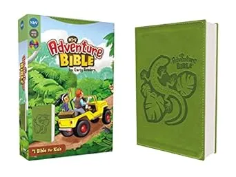 NIrV, Adventure Bible for Early Readers, Leathersoft, Green, Full Color