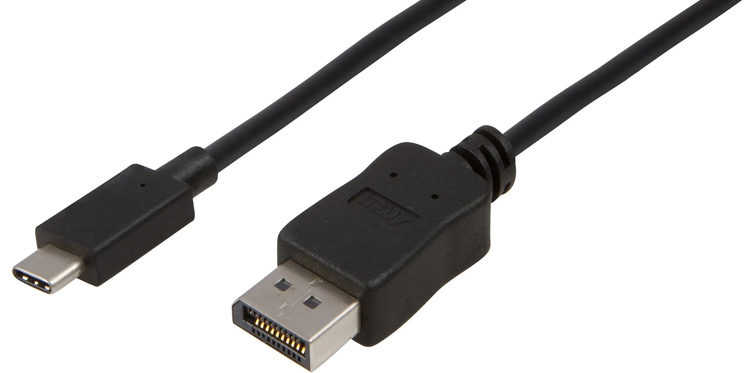 Accell USB 3.1 (Gen 1 Type-C) Male to DisplayPort 2.1 Male 6 ft. - Black