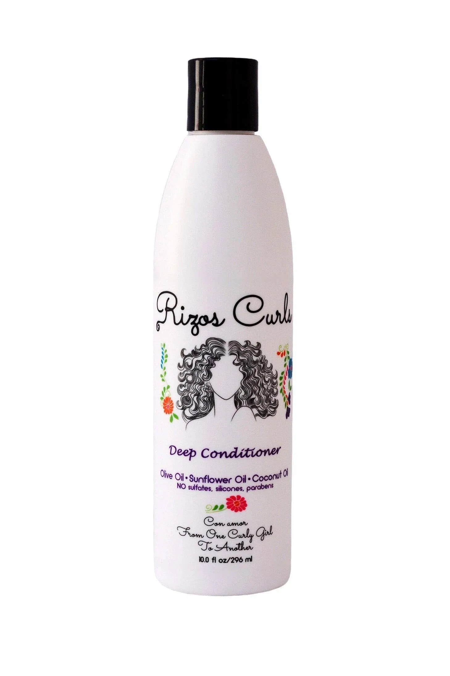 Rizos Curls Deep Conditioner for Curly Hair. Promotes Growth and Reduces Frizz,