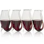 Wine Savant Elegant Port Sipper Glasses - 4 pack