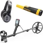 NOKTA Simplex Ultra Metal Detector, Headphones, Accupoint, Starter Package