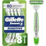 Gillette Sensor3 Sensitive Disposable Men