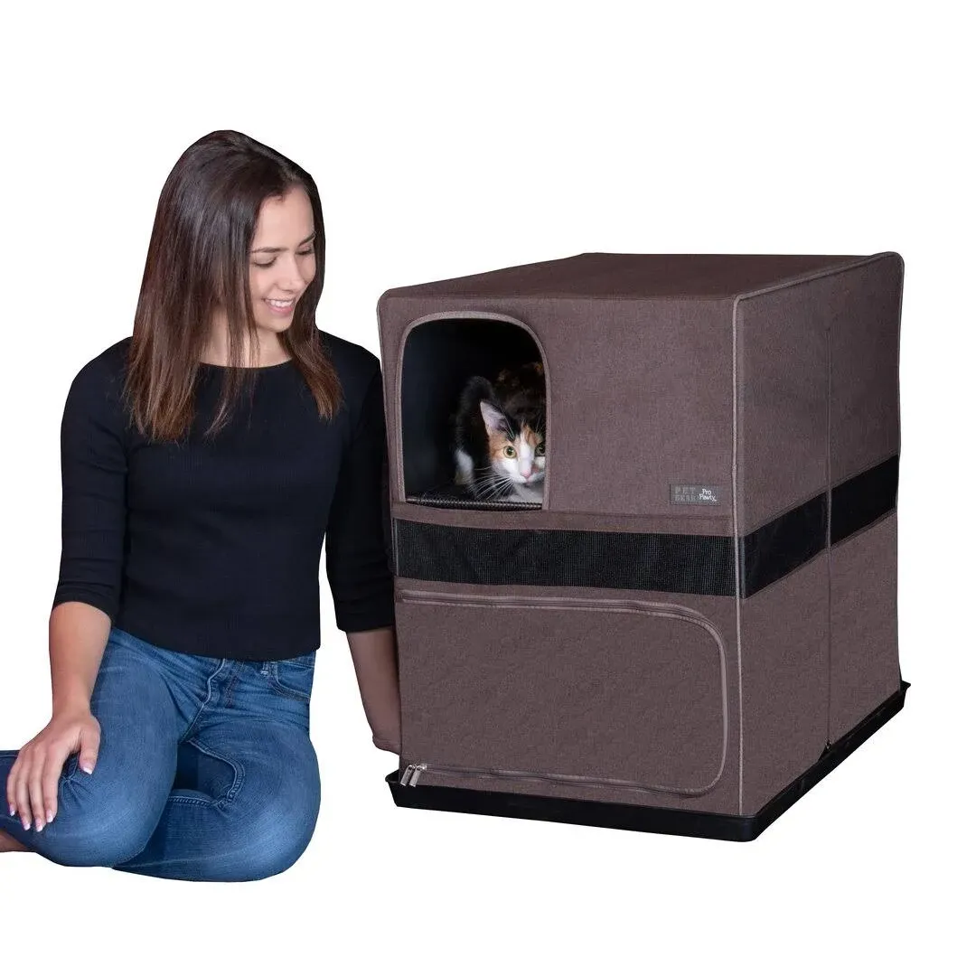 Pro Pawty for Cats Space-Saver Esspresso - Pet Gear PG4619ESC