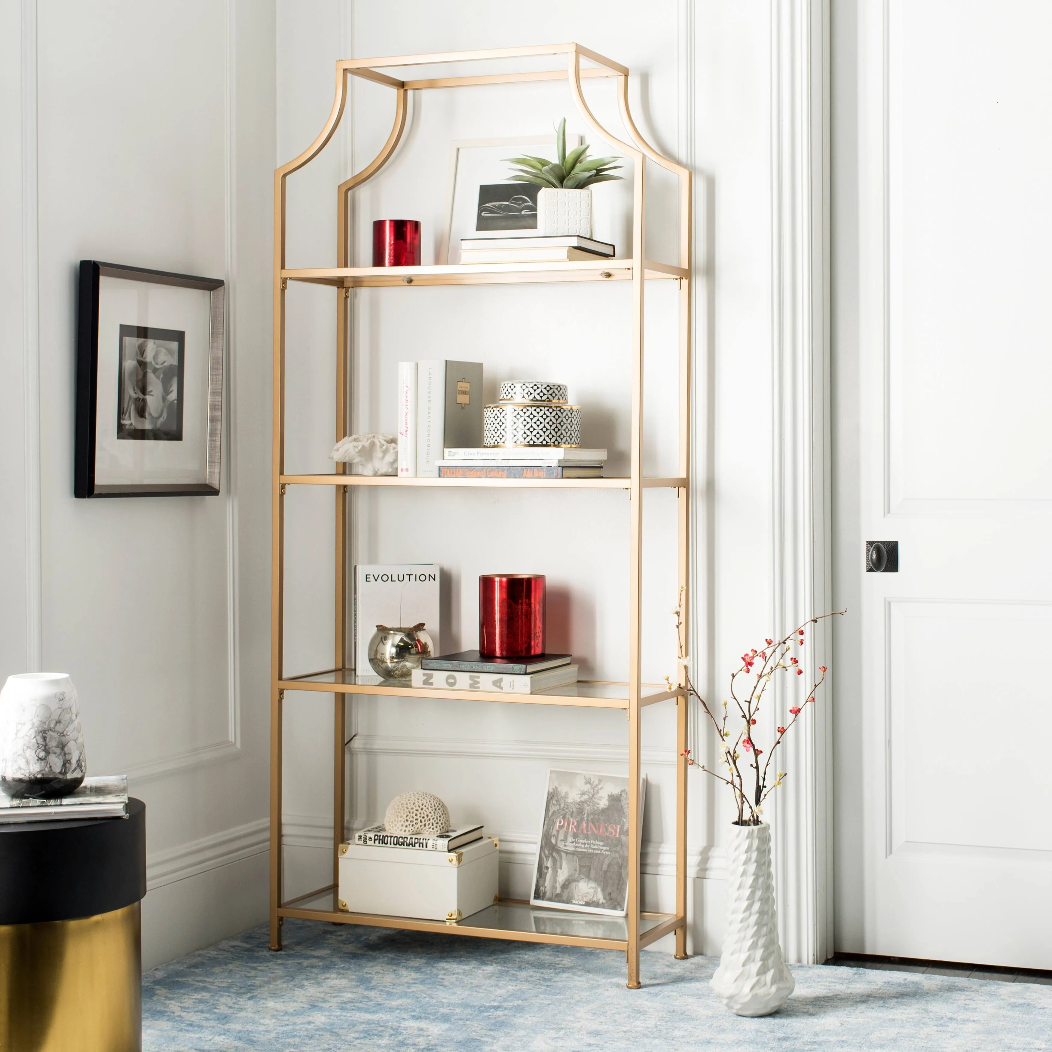 Safavieh Slater 4 Tier Etagere - Gold