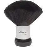 Diane Neck Duster – Barber and Salon Brush to Remove Loose Hair from Neckline and Ears After Haircut, Professional and Home Use, Soft Nylon Bristles, Stand Up Base, 5”, Medium, D9850