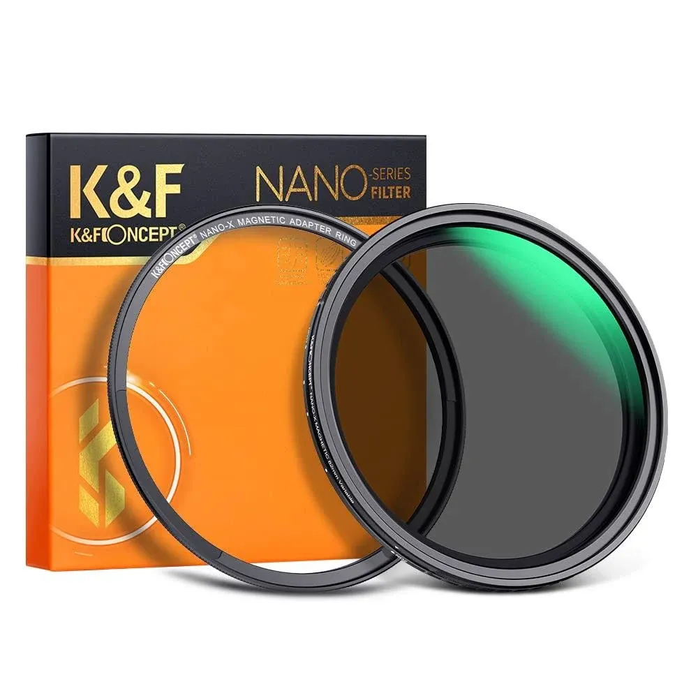 K&F Concept Variable ND Filter Adjustable Fader Neutral Density ND2 ND32 Filter