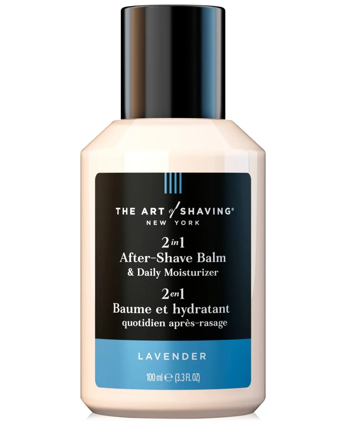 The Art of Shaving After-Shave Balm for Men - Face Moisturizer, Clinically Tested for Sensitive Skin, Lavender, 3.3 Ounce