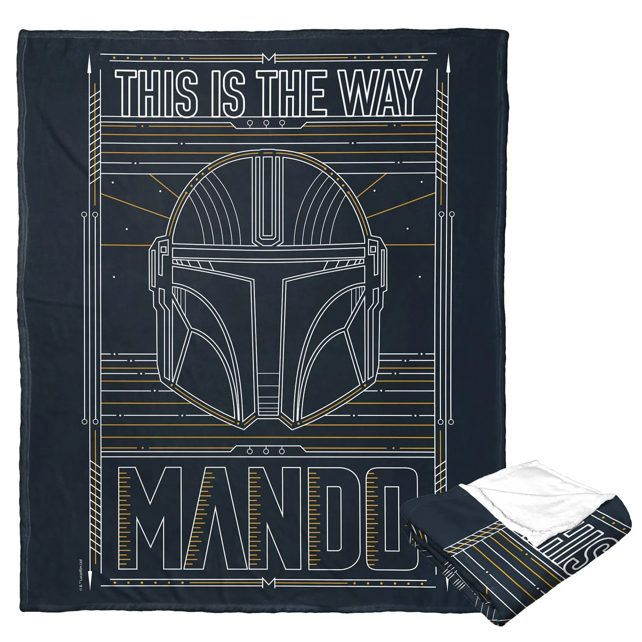 The Northwest Group Star Wars The Mandalorian This Is The Way Silk Touch Multi ...