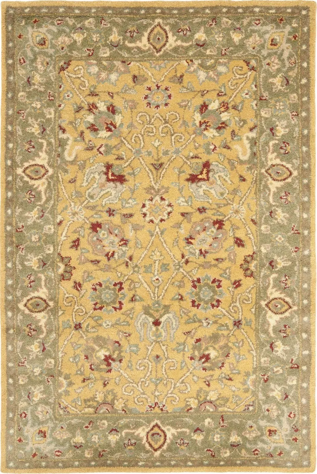 Traditional Rug - Antiquity Wool Pile -Gold