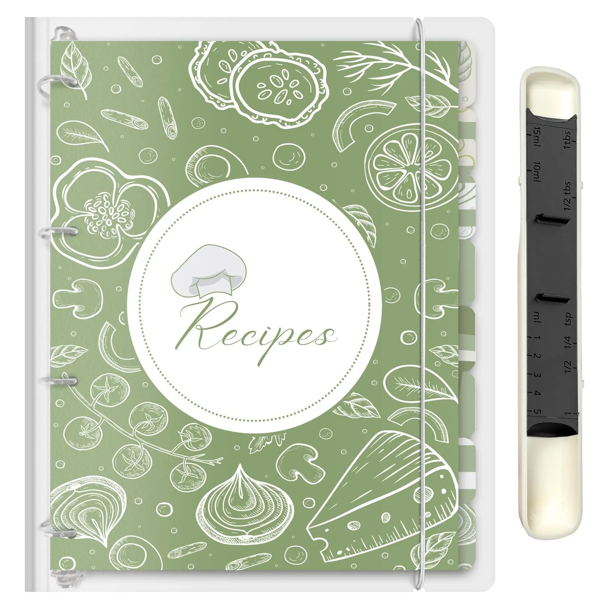 Recipe Book to Write in Your Own Recipes 8.5&#034; x 11&#034; Recipe Book for Own Recip...