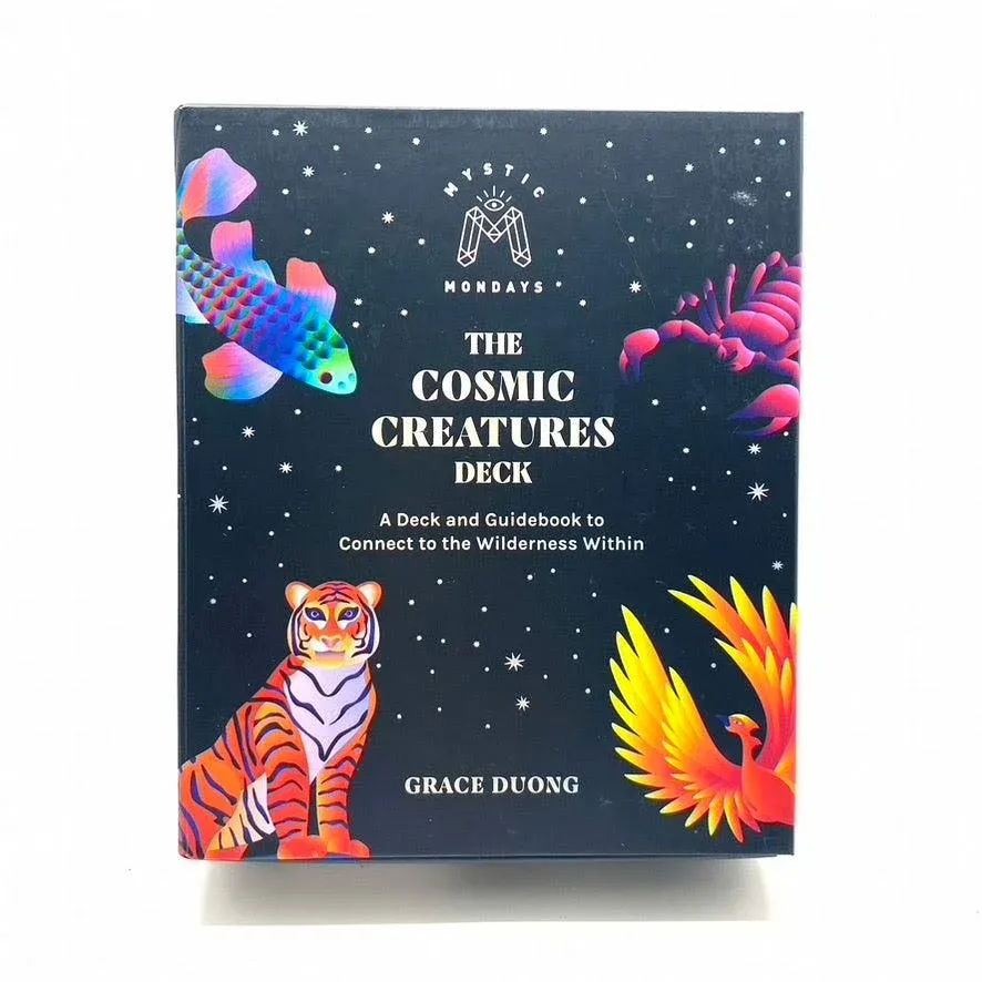 Mystic Mondays: The Cosmic Creatures Deck: A Deck and Guidebook to Connect to the Wilderness Within (RP Studio)