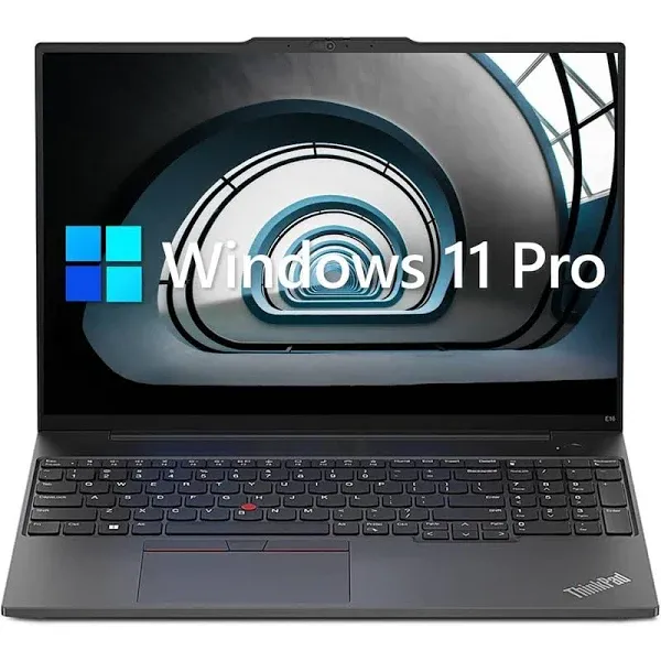 Lenovo ThinkPad E16 Business Laptop, 16" WUXGA Display, AMD Ryzen 5 7530U (Beat ...