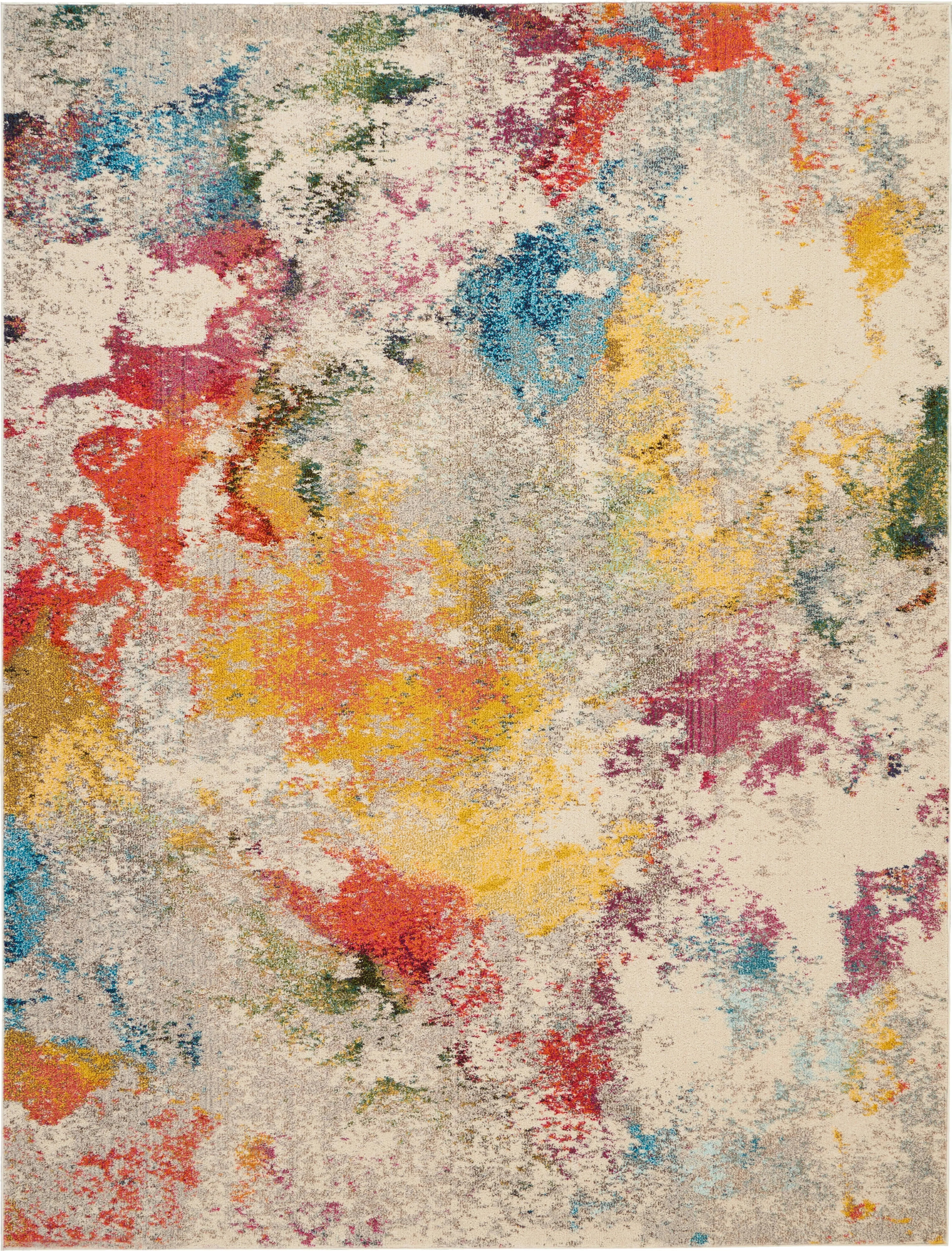 Celestial CES12 Ivory/Multicolor Area Rug by Nourison