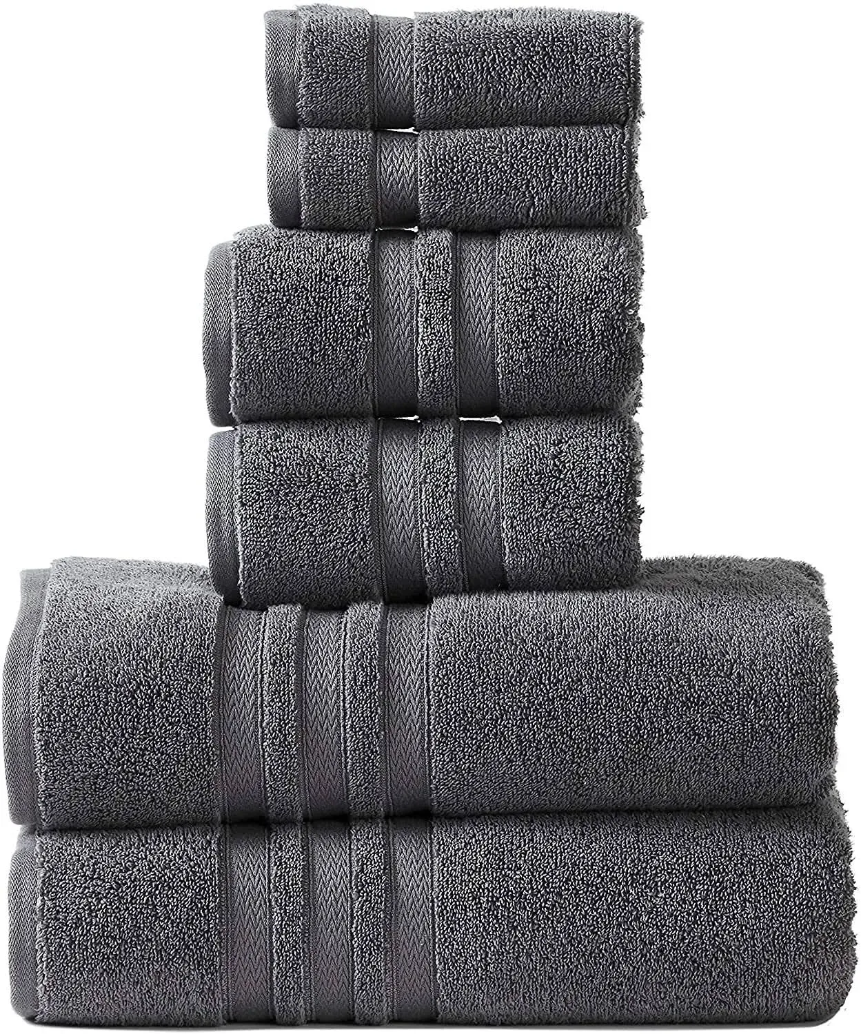 Luxury Towel Company Eco Terry Sustainable Bath Towels Set