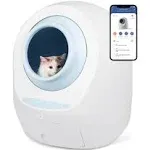 Casa Leo Leo's Loo Too - Smart Self-Cleaning Cat Litter Box, Blue