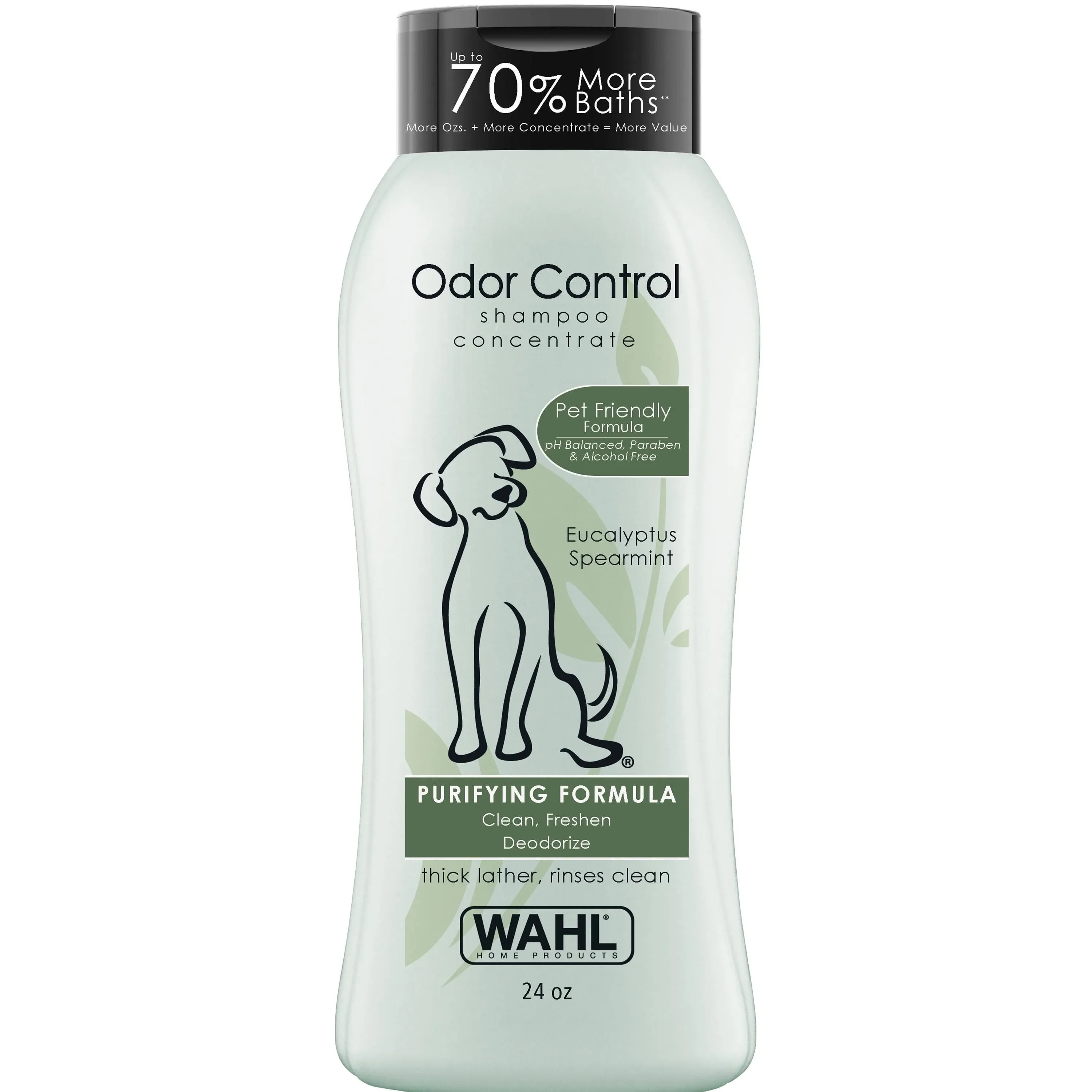 Wahl Odor Control Purifying Formula Eucalyptus Spearmint Pet Shampoo - 24 fl oz bottle