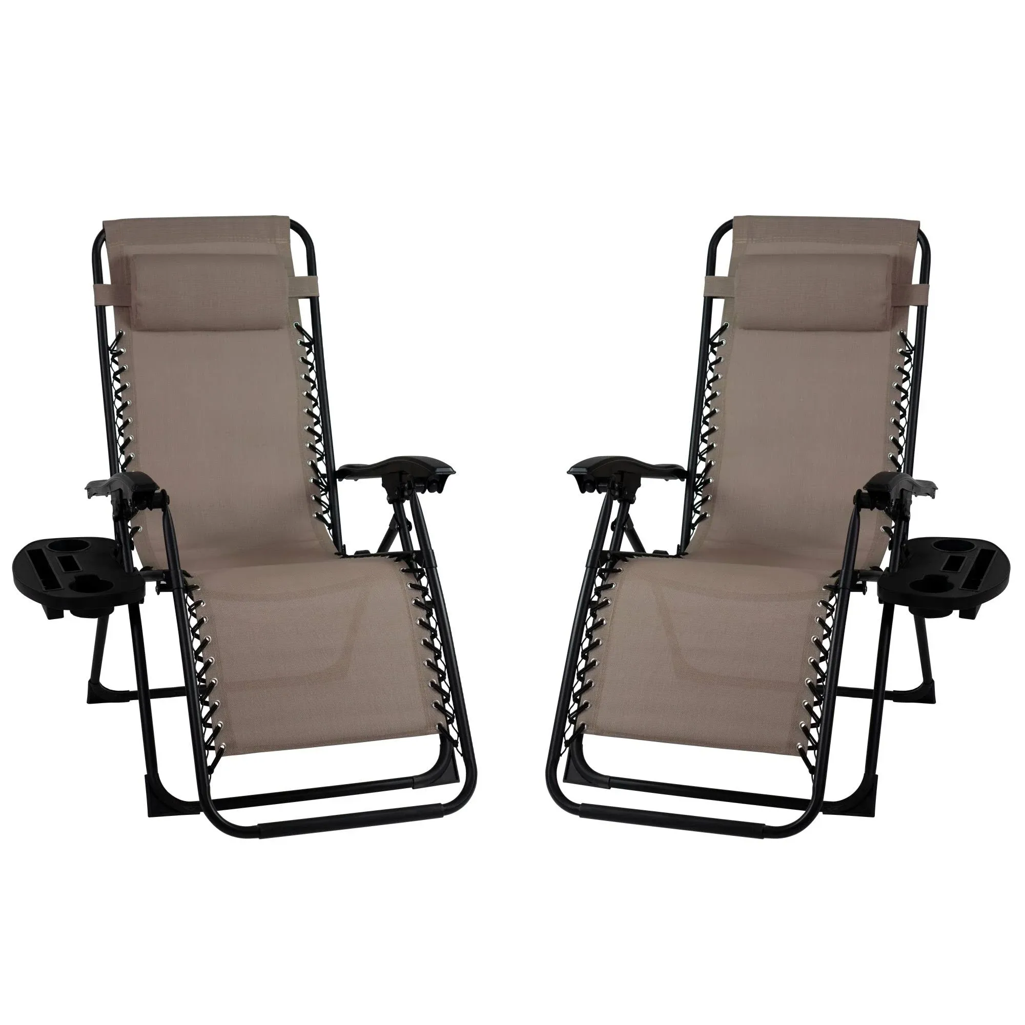 Sun-Ray 2PK Outdoor Gravity Chair Set