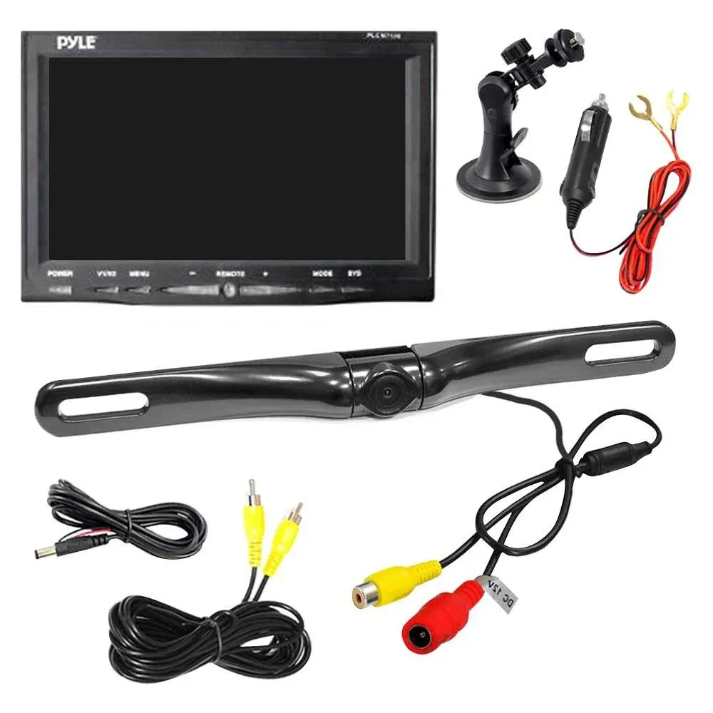 Rear View Backup Car Camera - Screen Monitor System w/Parking and Reverse Ass...