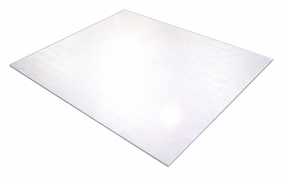 Floortex - Ultimat XXL Polycarbonate Rectangular Chair Mat for Carpets - 60 x 79" - Clear