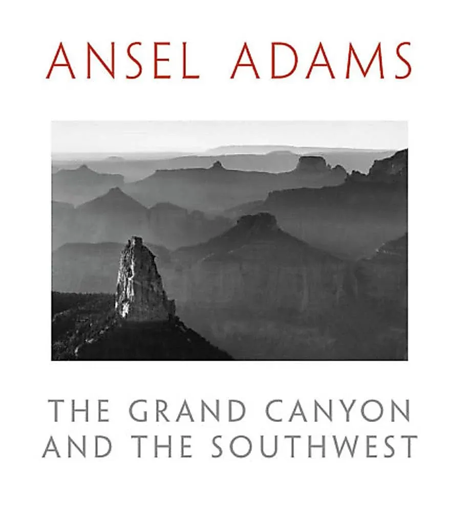 ANSEL ADAMS THE GRAND CANYON AND THE SOUTHWEST Photography History Book NEW