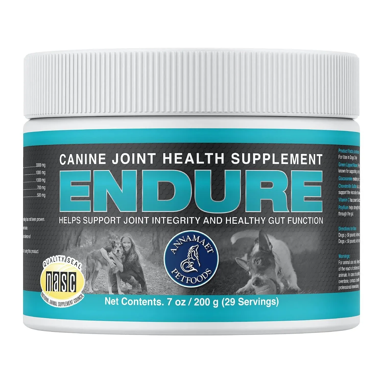 Annamaet Endure Dog Powder Supplement