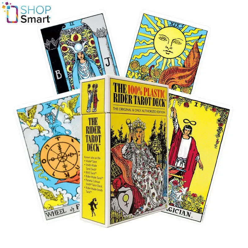 Pamela Colman Smith The 100% Plastic Rider Tarot Deck (Merchandise)