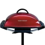 George Foreman GFO201R Indoor/Outdoor Electric Grill - Red