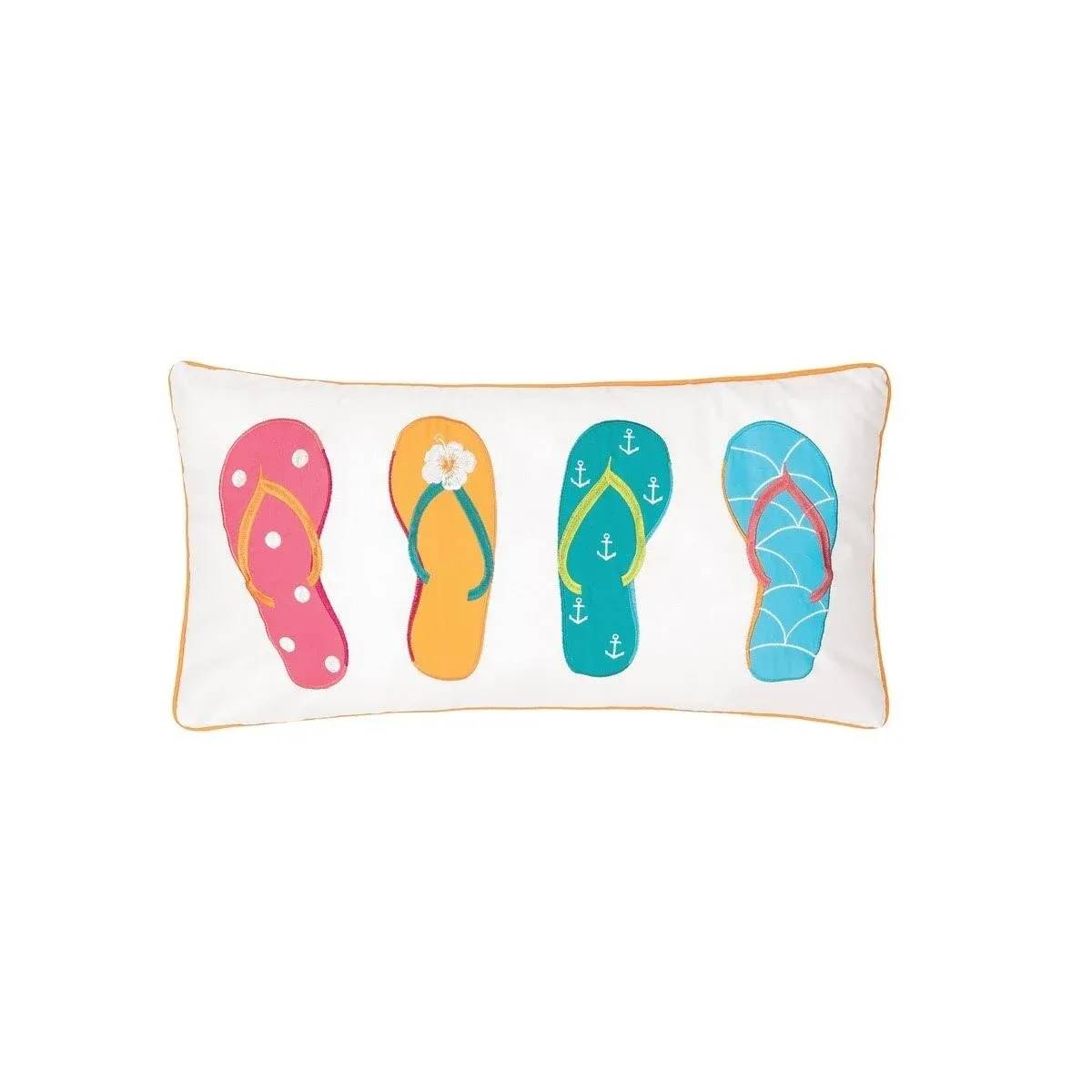 C&F Home 4 Flip Flops Pillow