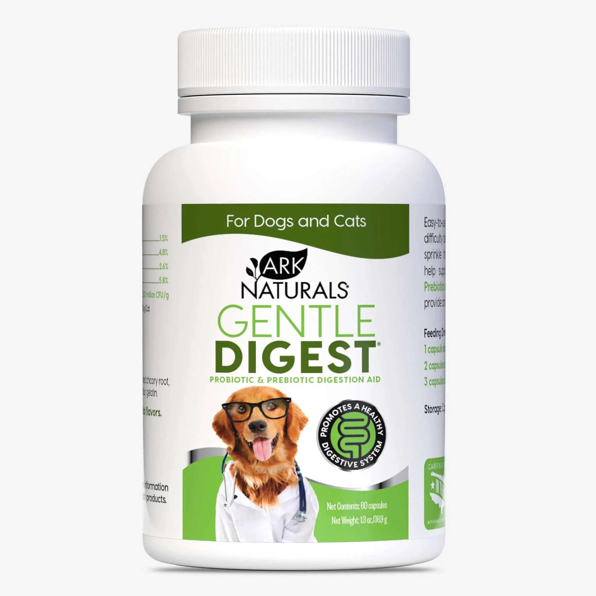 Ark Naturals Gentle Digest, Capsules - 60 capsules