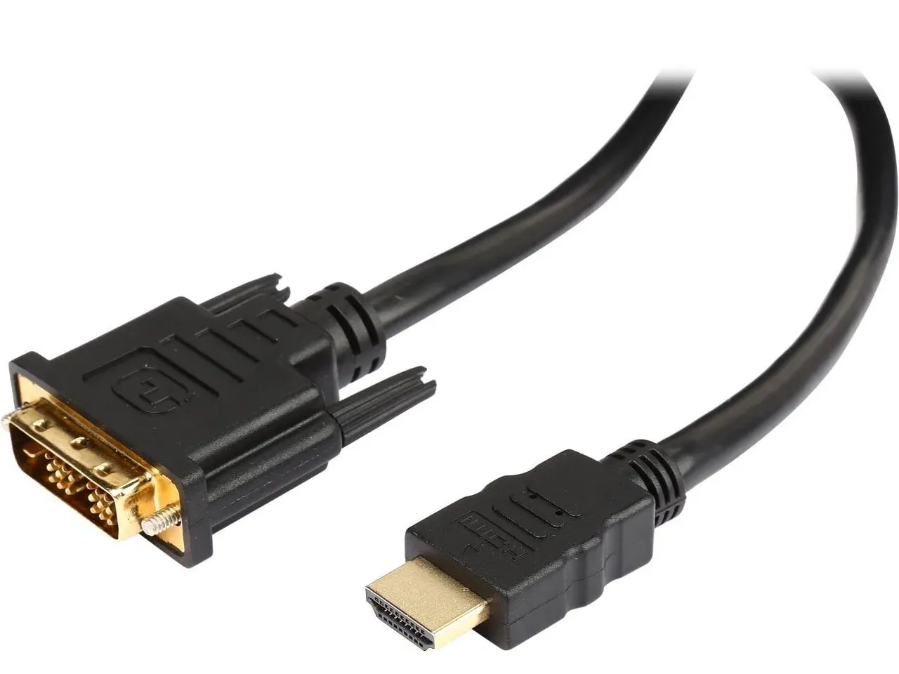 Tripp Lite P566-006 6 Feet HDMI to DVI Gold Digital Video Cable - Black