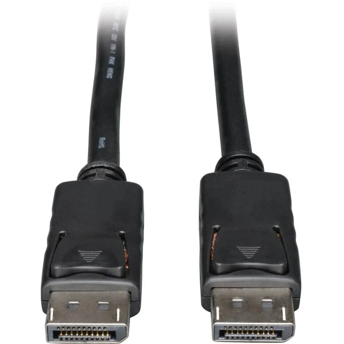 DisplayPort Cable, Latches, M/M, 25ft