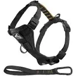 Kurgo Tru-Fit Smart Dog Walking Harness - Black - M