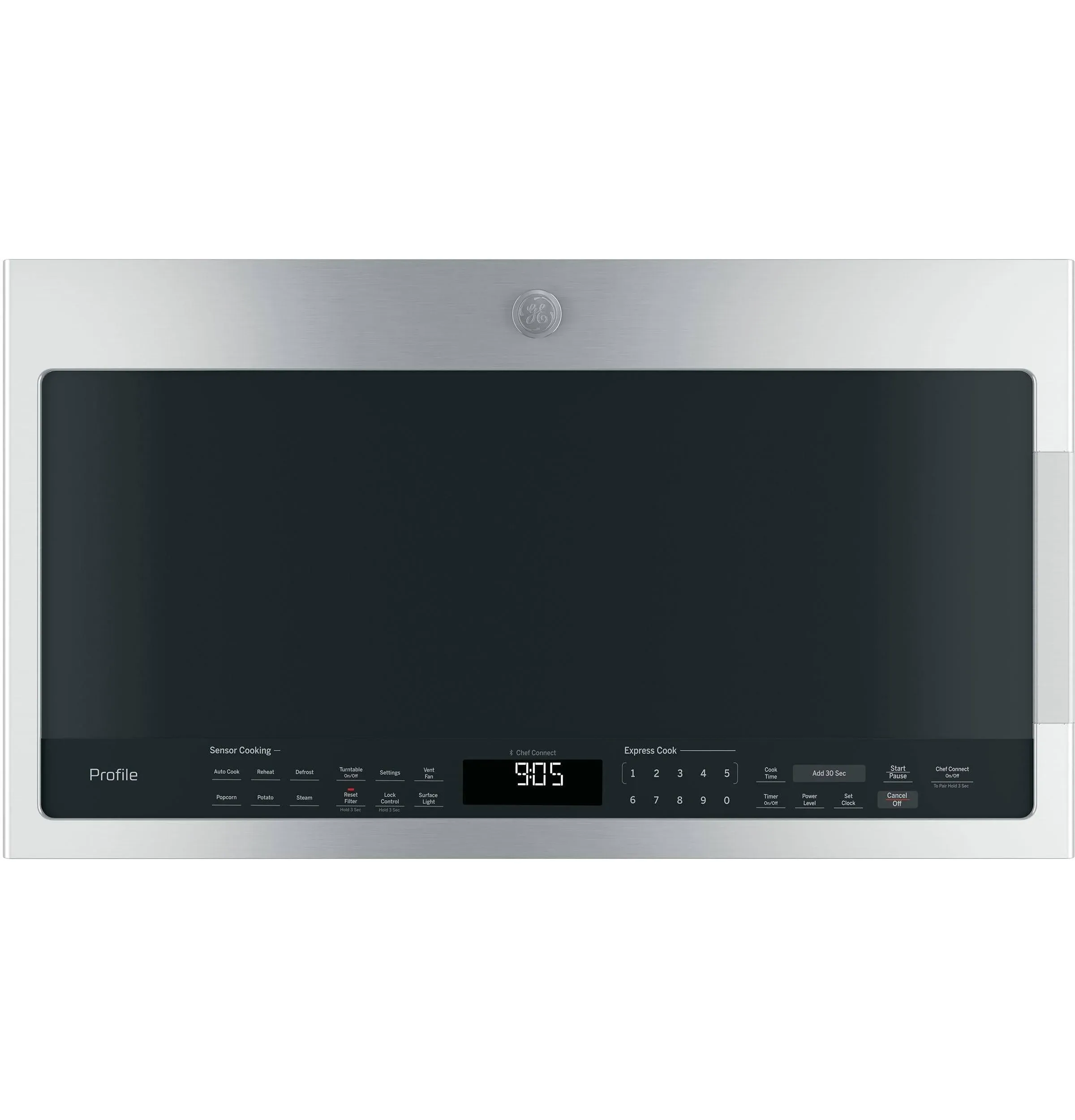 GE Profile PVM9005SJSS Over-the-Range Microwave - 2.1 cu ft - Stainless Steel