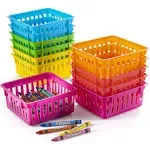 Prextex Classroom Storage Baskets Crayon and Pencill Container