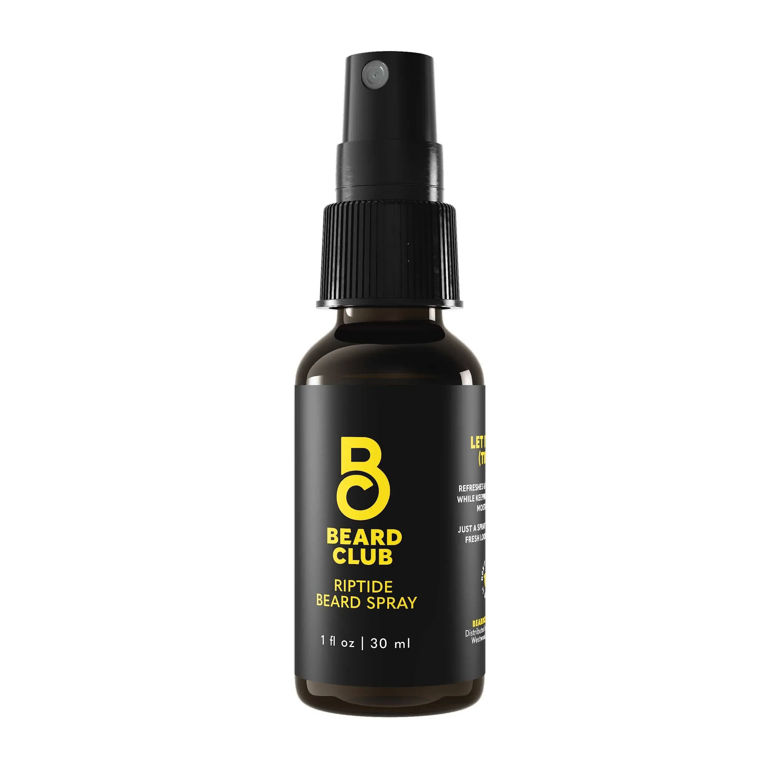 The Beard Club Riptide Beard Softening Spray by Beard Club - Nourishing & Styling Formula for Enhanced Beard Growth, Softness & Shine - Enriched with Natural Ingredients for Healthy Facial Hair