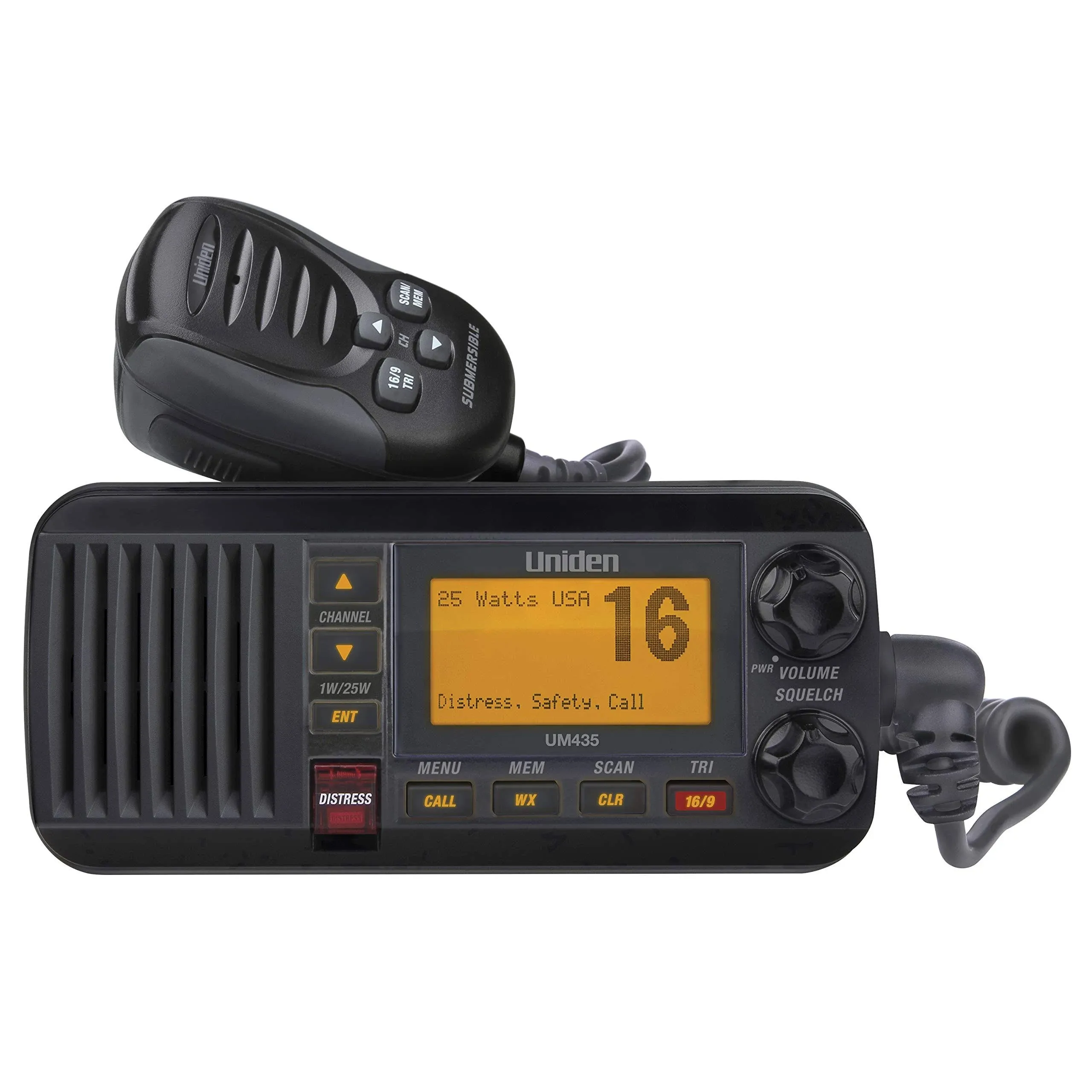 Uniden - UM435 Fixed Mount VHF Radio - White