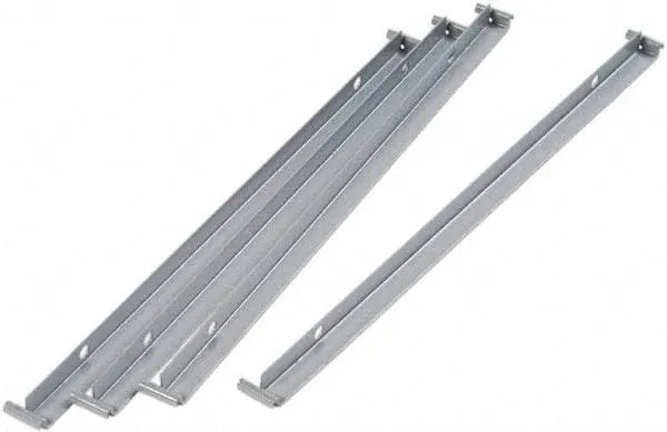 HON Single Cross Rails for 30 inch and 36 inch Lateral Files Gray