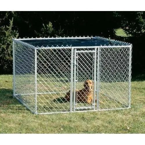 Midwest Homes for Pets K9 Steel Chain Link Portable Yard Kennel