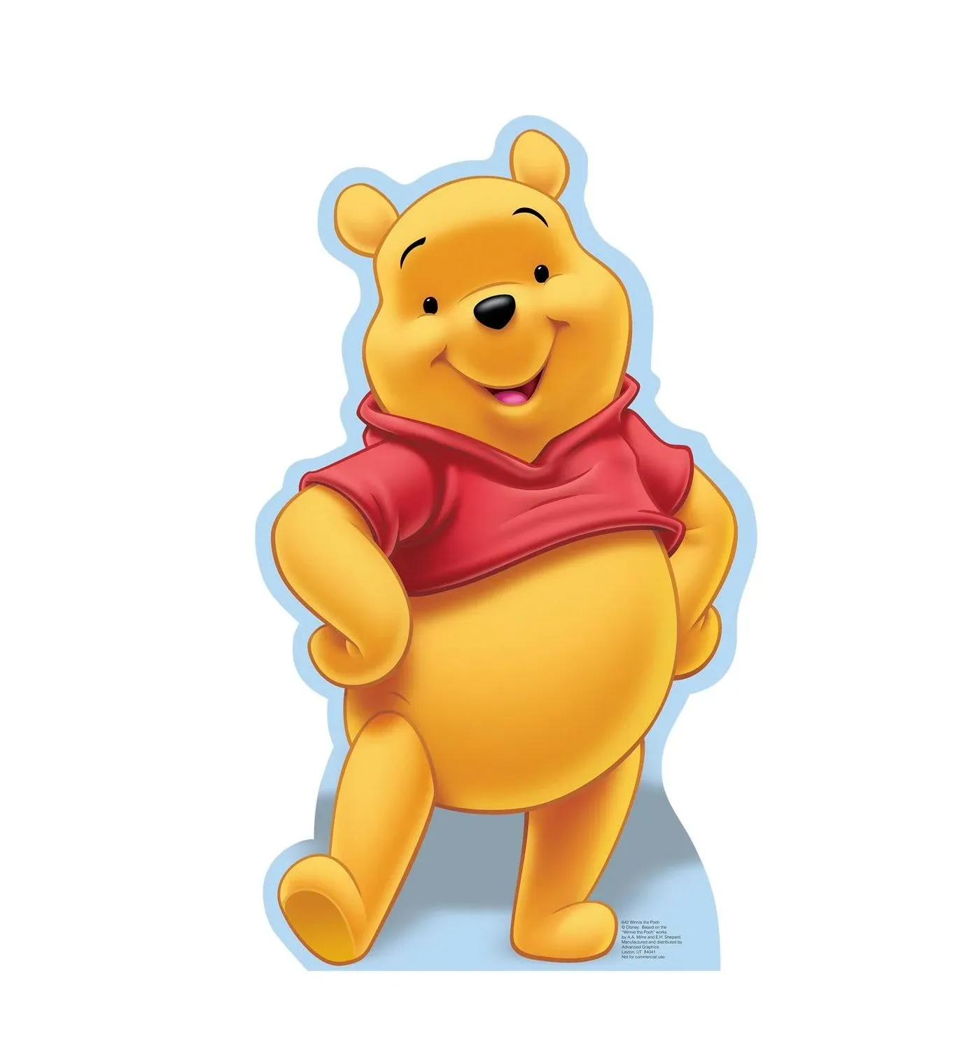 Cardboard People Winnie The Pooh Life Size Cardboard Cutout Standup - Disney's Winnie The Pooh