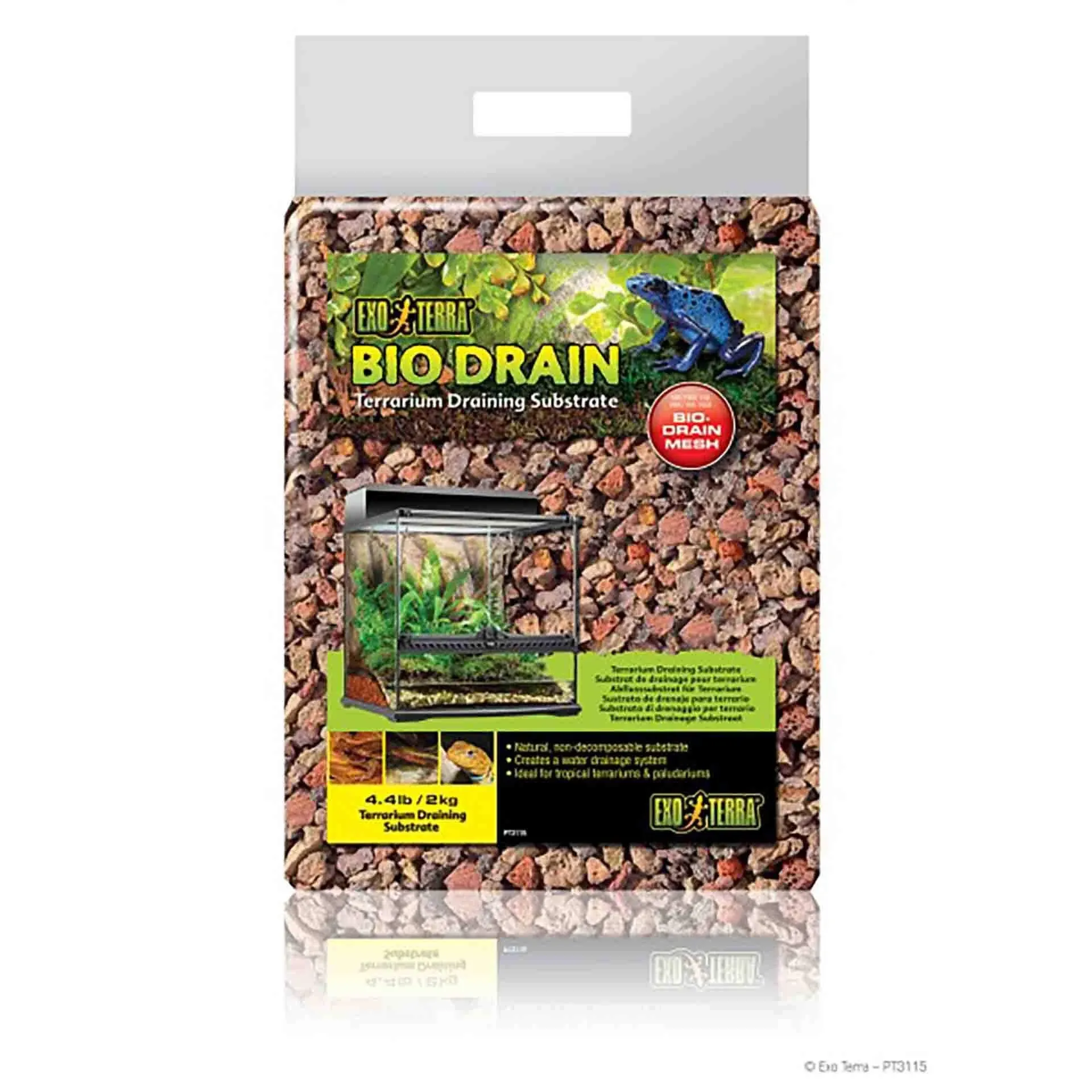 Exo Terra BioDrain Terrarium Draining Substrate 4.4 lb Exo Terra BioDrain Terrar