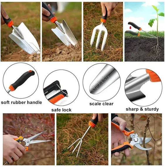 Garden Tool Set,10 PCS