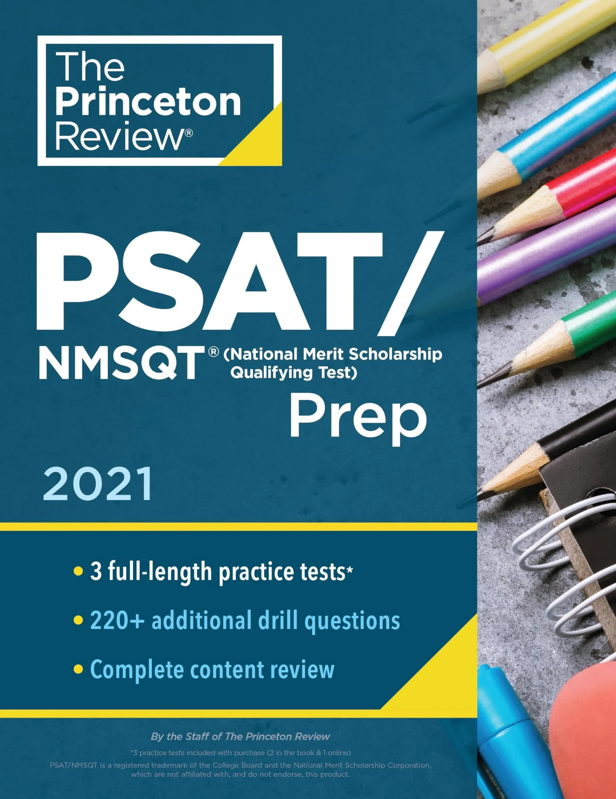 Princeton Review Psat/nmsqt Prep, 2021: 3 Practice Tests + Review & Techniques + ...