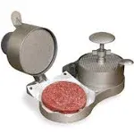 Weston Burger Express Double Hamburger Press with Patty Ejector (07-0701), Makes 4 1/2" Patties, 1/4lb to 3/4lb