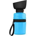 lesotc Dog Water Bottle, Portable Dog Water Dispenser, Leak Proof Dog Travel Water Bottle, Squeeze Pet Water Bottle for Walking On The Go, Dog