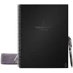 Rocketbook Fusion Smart Notebook Seven Page formats Black Cover 11 x 8.5 21 Sheets