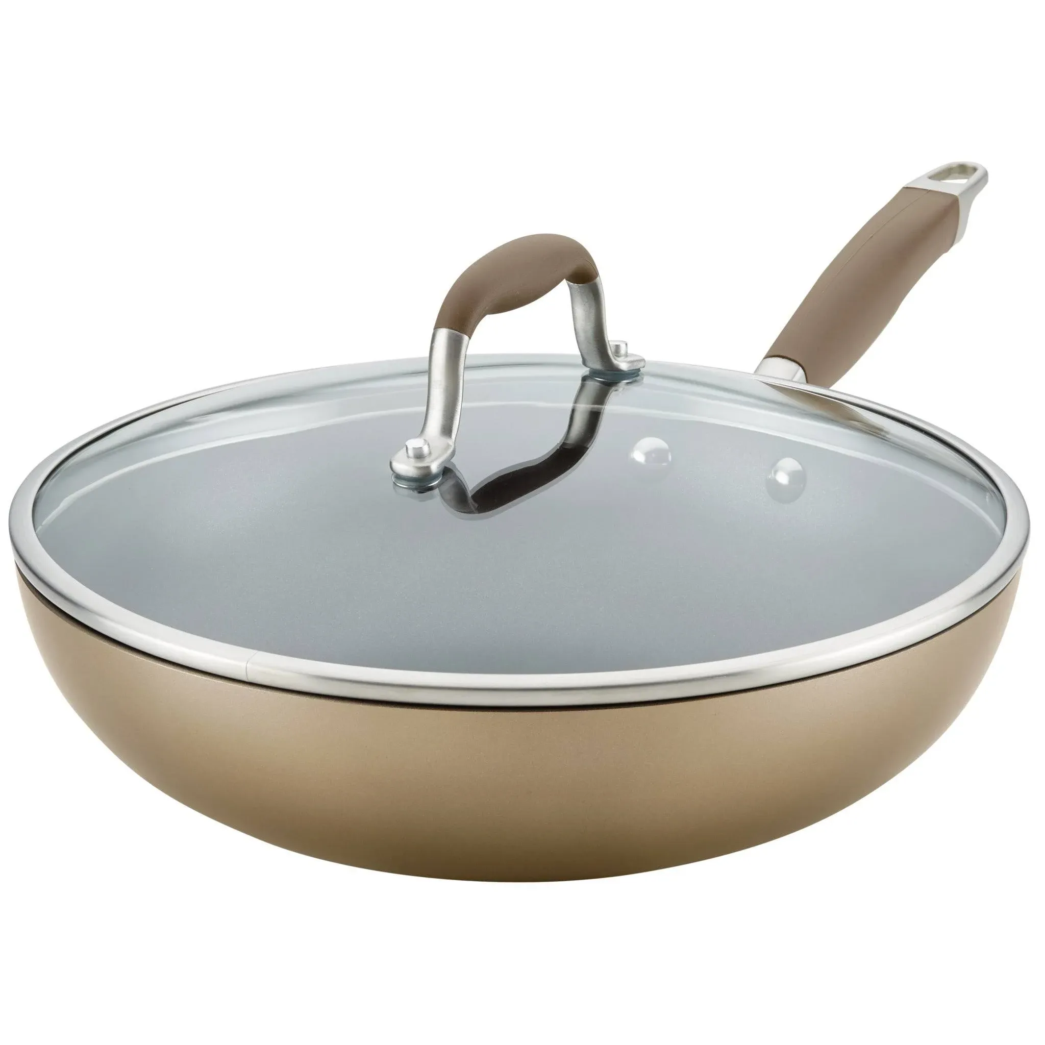 Anolon Advanced Home Hard-Anodized 12" Nonstick Ultimate Pan - Bronze