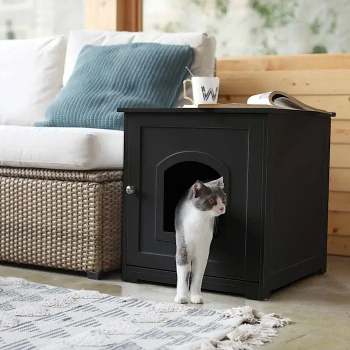 Zoovilla Kitty Litter Loo - Black